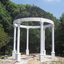 wedding decoration stone gazebo marble dome gazebo for sale use for garden /hotel outdoor